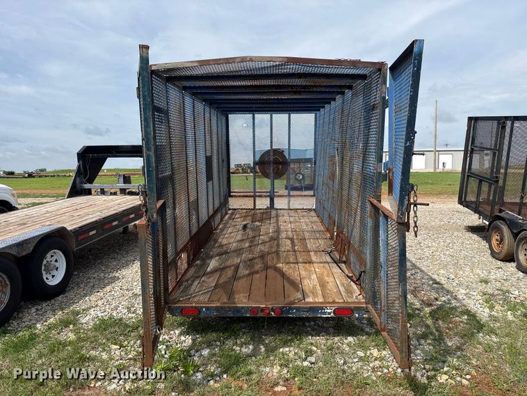 image for item NK9207 Shop built refuse trailer