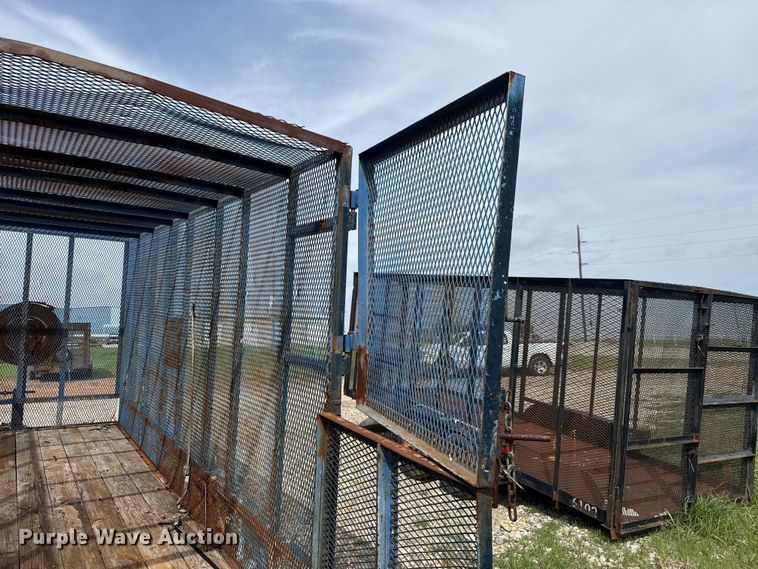 image for item NK9207 Shop built refuse trailer