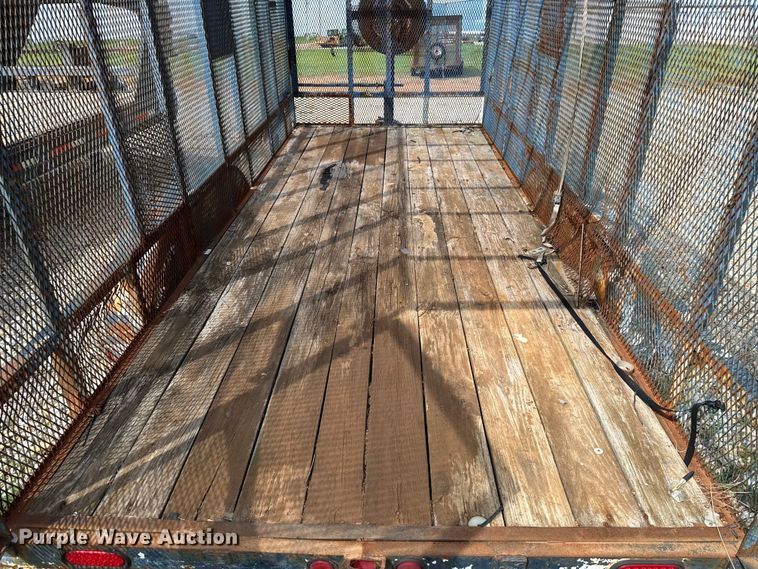 image for item NK9207 Shop built refuse trailer