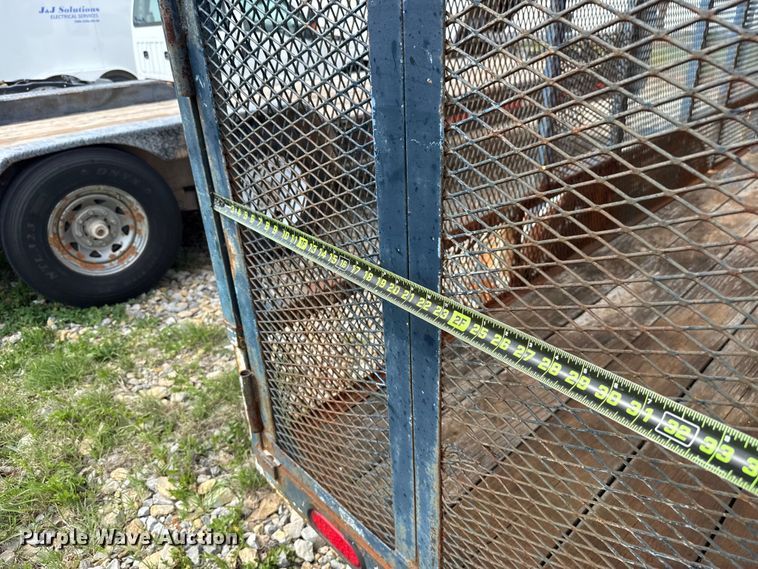 image for item NK9207 Shop built refuse trailer