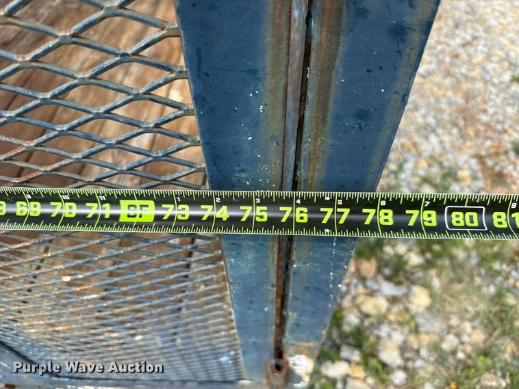 image for item NK9207 Shop built refuse trailer