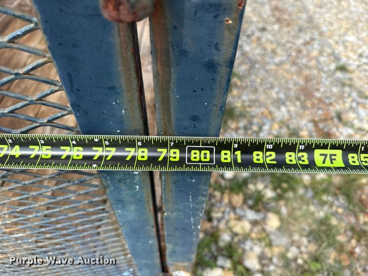 image for item NK9207 Shop built refuse trailer