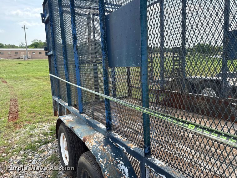 image for item NK9207 Shop built refuse trailer