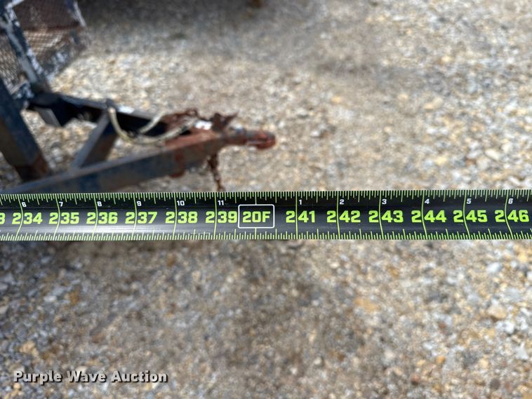 image for item NK9207 Shop built refuse trailer