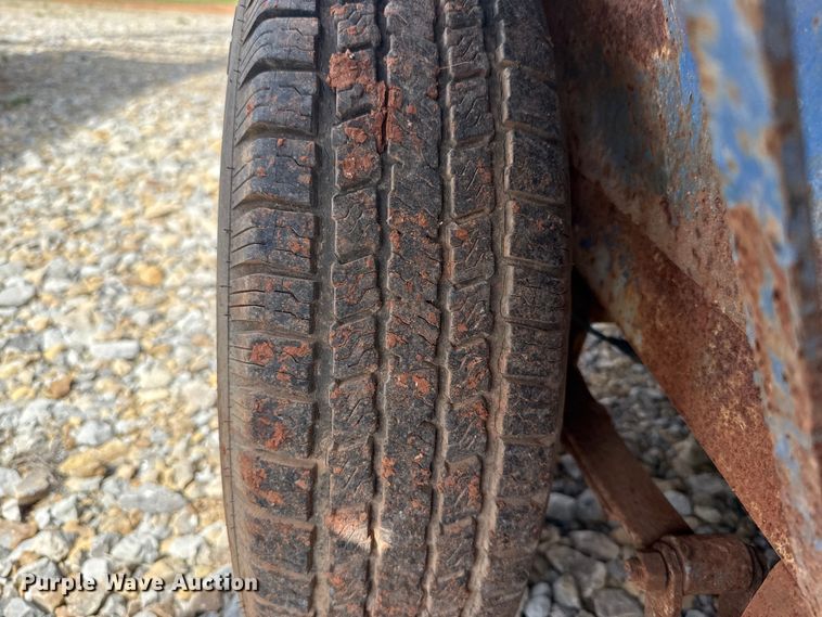 image for item NK9207 Shop built refuse trailer