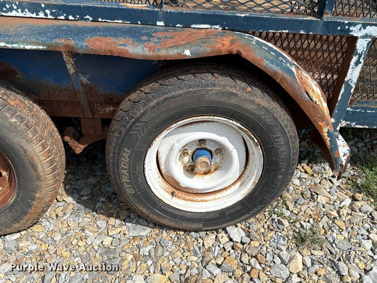 image for item NK9207 Shop built refuse trailer