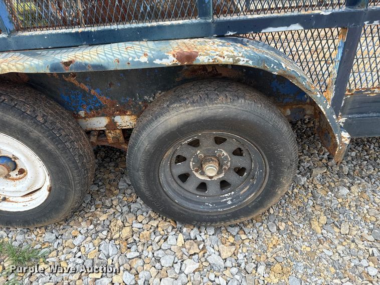 image for item NK9207 Shop built refuse trailer