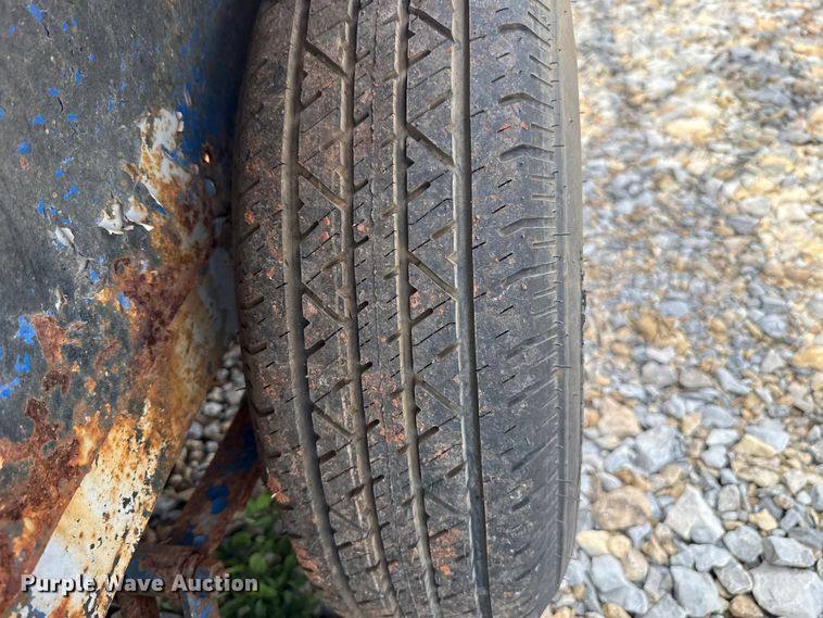 image for item NK9207 Shop built refuse trailer