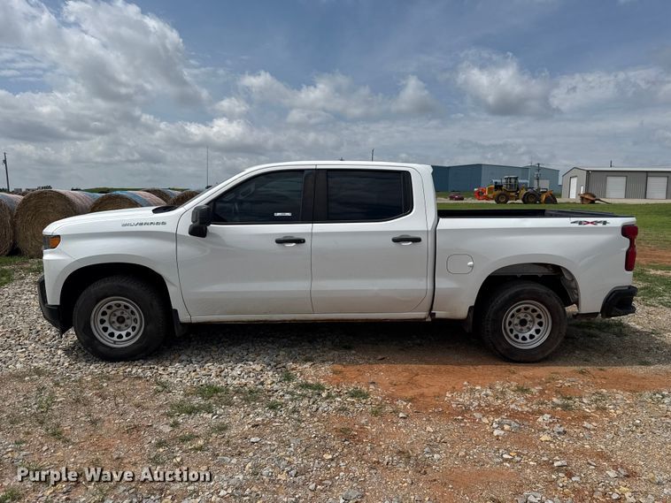 image for item NK9208 2022 Chevrolet Silverado 1500 Crew Cab pickup truck