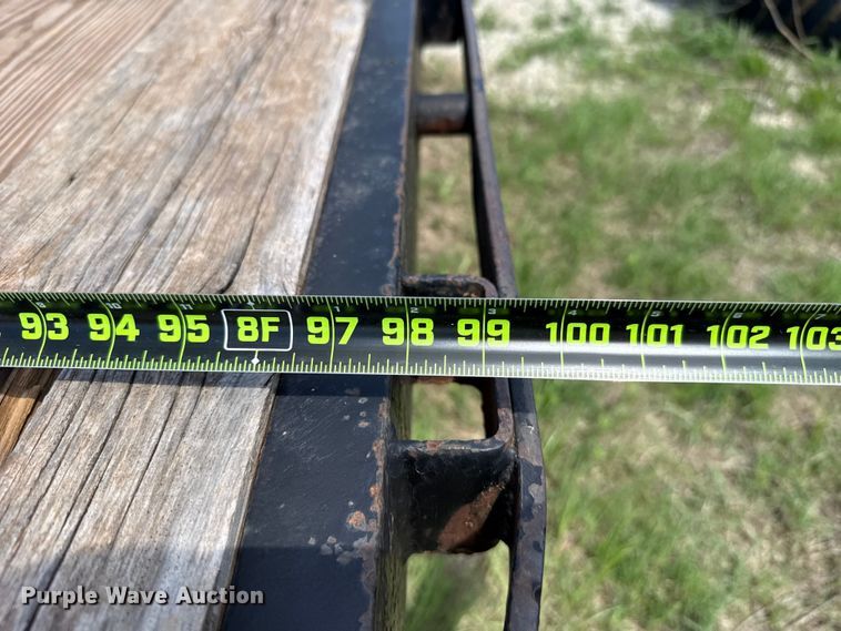 image for item NK9226 1995 National Trailer Mfg. equipment trailer