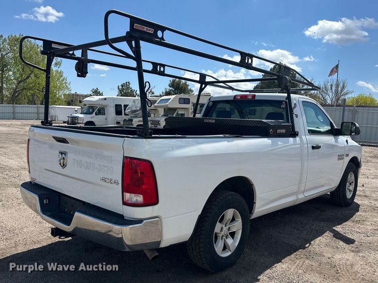image for item YA2111 2018 RAM 1500 pickup truck