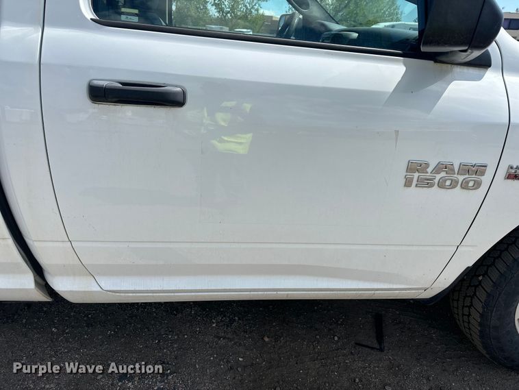 image for item YA2111 2018 RAM 1500 pickup truck