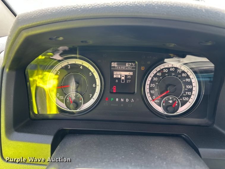 image for item YA2111 2018 RAM 1500 pickup truck
