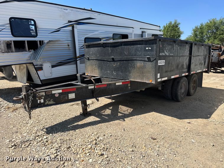 image for item YA3041 2003 Neal dump trailer
