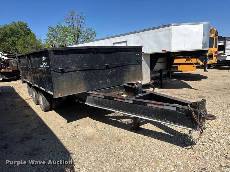 image for item YA3041 2003 Neal dump trailer