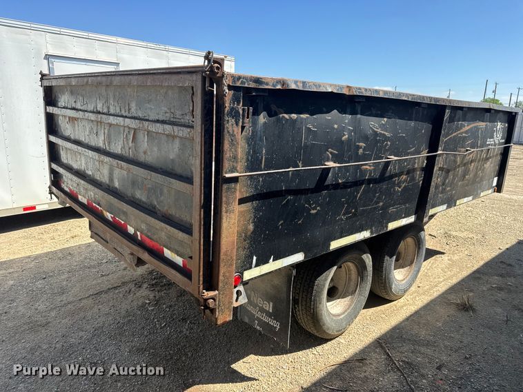 image for item YA3041 2003 Neal dump trailer