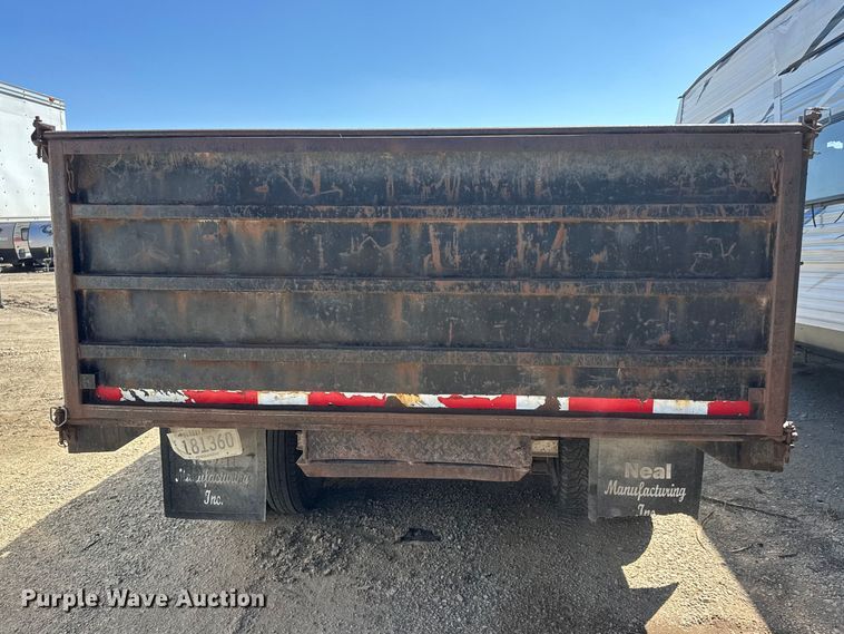 image for item YA3041 2003 Neal dump trailer