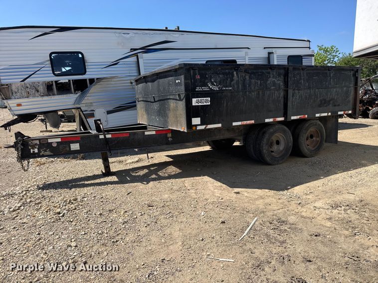 image for item YA3041 2003 Neal dump trailer