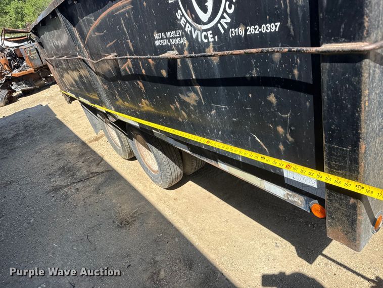 image for item YA3041 2003 Neal dump trailer