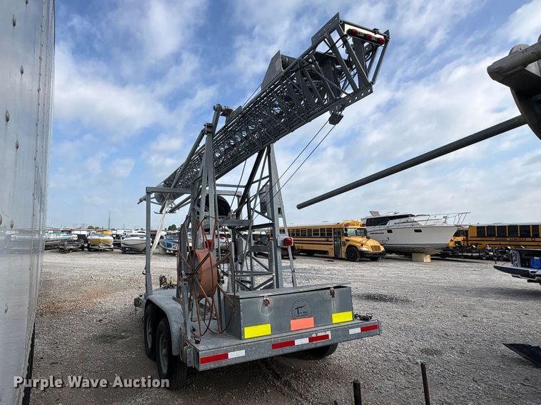 image for item YA3070 1997 Tri-Ex CT-85 antenna tower trailer