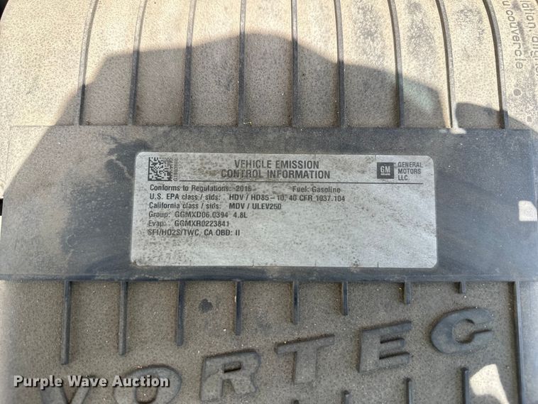 image for item YA3201 2016 GMC Savana G2500 van