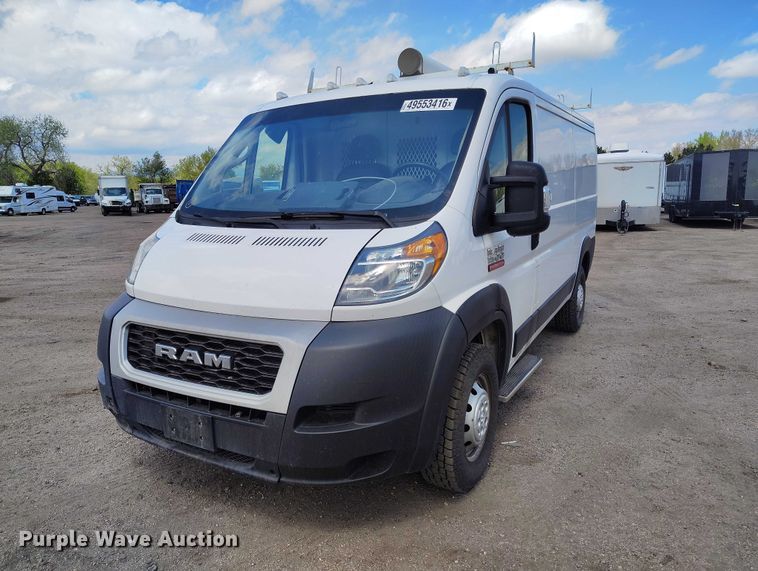 image for item YA3206 2019 RAM Promaster 1500 van