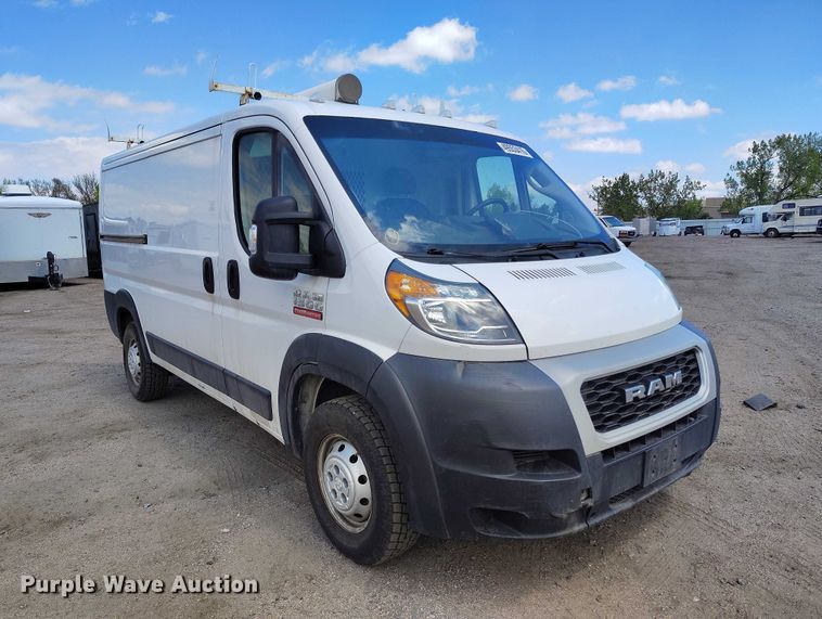 image for item YA3206 2019 RAM Promaster 1500 van