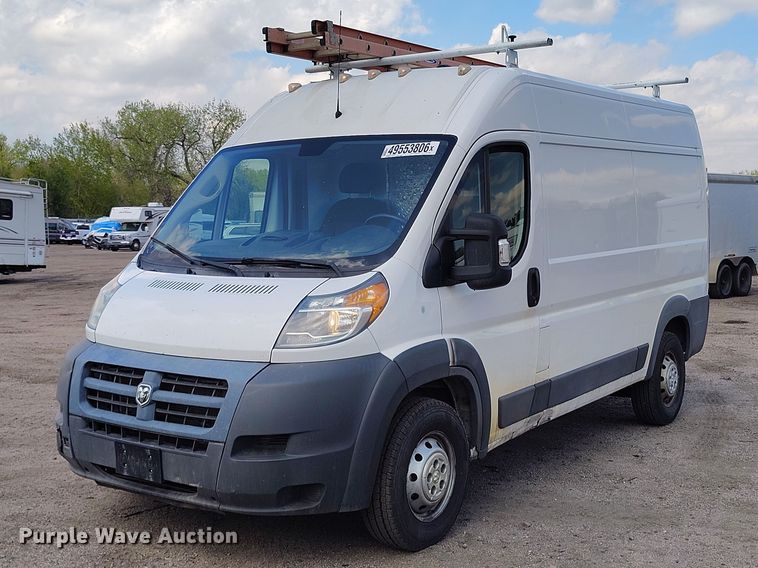 image for item YA3207 2018 RAM Promaster 2500 van