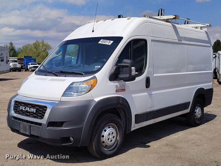 image for item YA3209 2019 RAM Promaster 2500 van