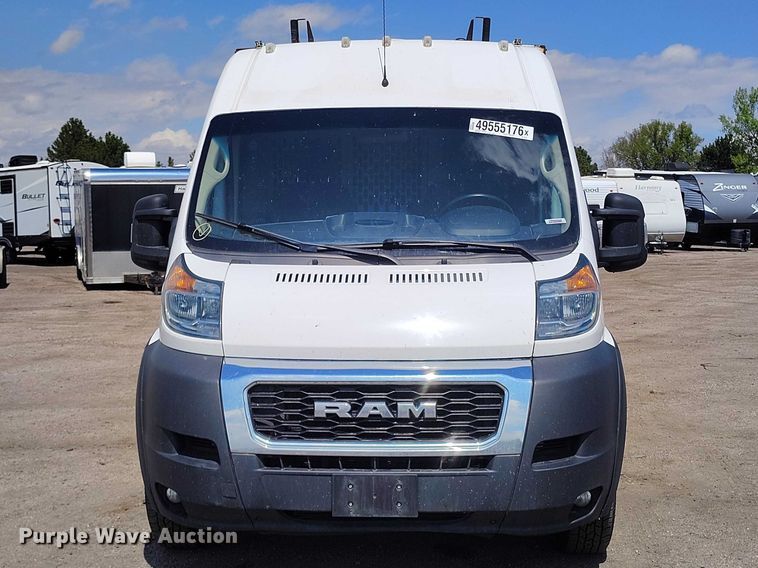 image for item YA3209 2019 RAM Promaster 2500 van