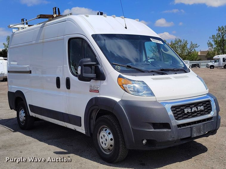 image for item YA3209 2019 RAM Promaster 2500 van