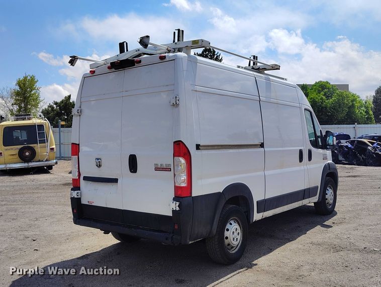 image for item YA3209 2019 RAM Promaster 2500 van