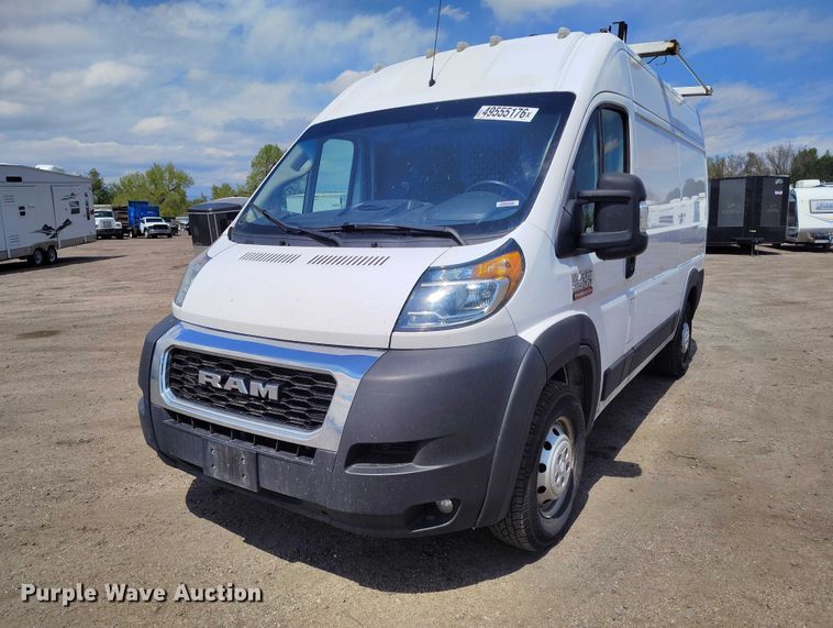 image for item YA3209 2019 RAM Promaster 2500 van