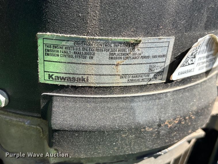 image for item YA3324 2024 John Deere Z970R ZTR lawn mower