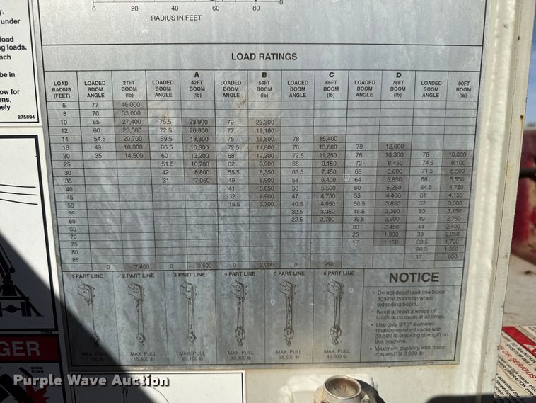 image for item DH1930 2011 Peterbilt 365 crane truck