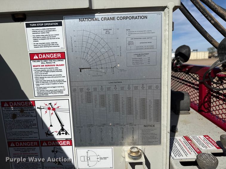 image for item DH1931 2015 Peterbilt 365 crane truck