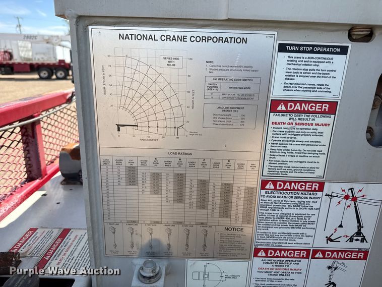 image for item DH1933 2013 Peterbilt 365 crane truck