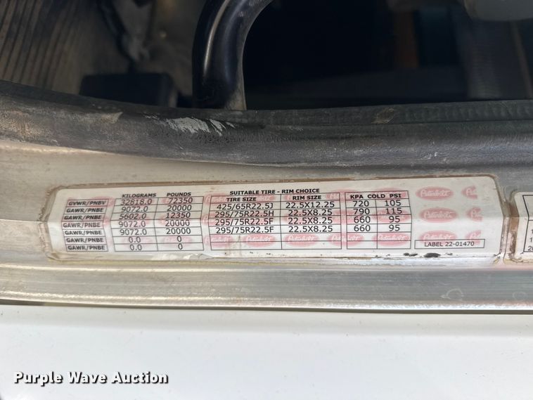 image for item DH1933 2013 Peterbilt 365 crane truck