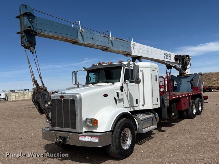 image for item DH1935 2016 Peterbilt 365 crane truck