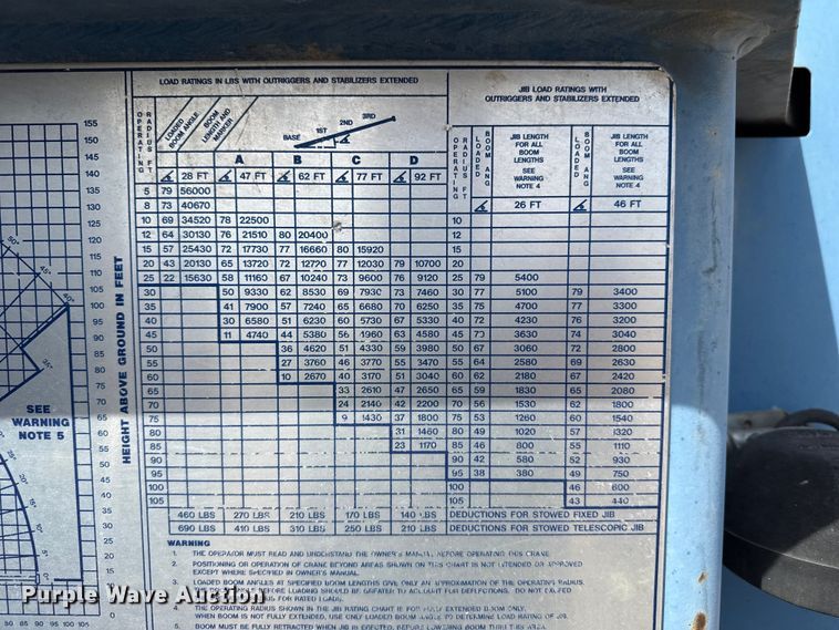 image for item DH1935 2016 Peterbilt 365 crane truck