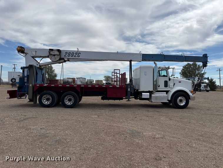 image for item DH1936 2015 Peterbilt 365 crane truck