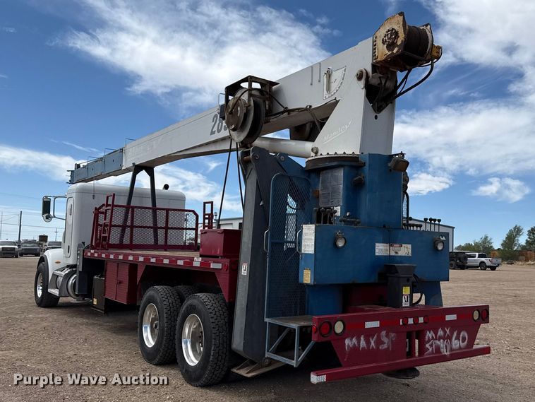 image for item DH1936 2015 Peterbilt 365 crane truck