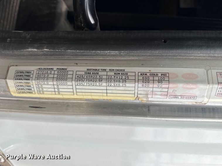 image for item DH1936 2015 Peterbilt 365 crane truck