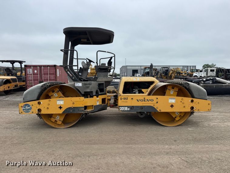 image for item DO8509 2008 Volvo DD138HF double drum vibratory roller