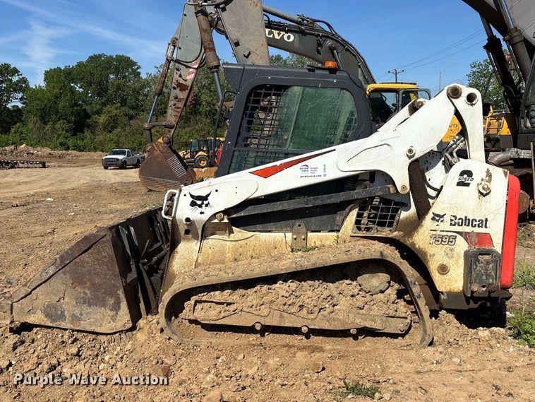 image for item DT0141 2017 Bobcat T595 tracked skid steer loader