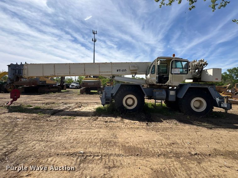 image for item DT0145 Terex Rt555 crane truck