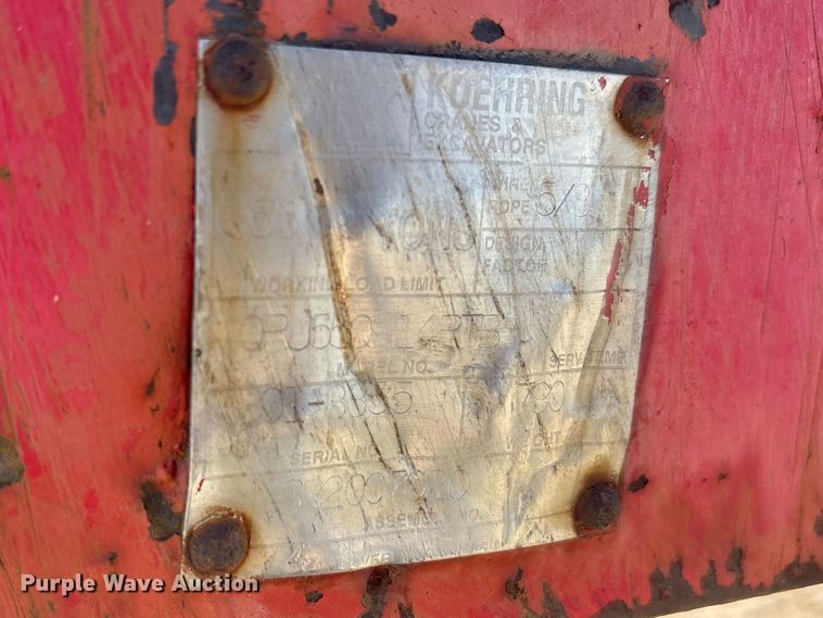 image for item DT0145 Terex Rt555 crane truck