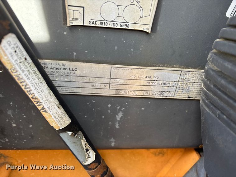 image for item DT0146 2005 Case 420 skid steer loader