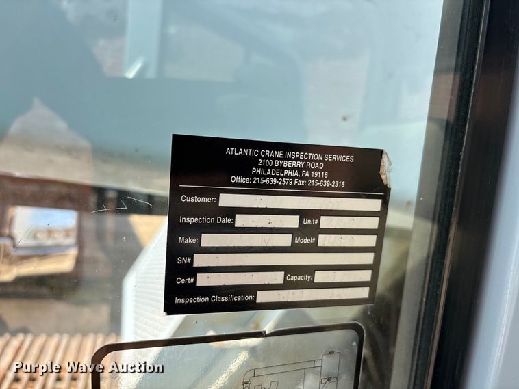 image for item DT0167 2006 Spandeck 14010 crane