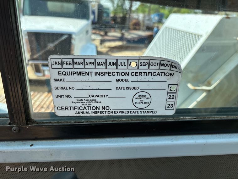 image for item DT0167 2006 Spandeck 14010 crane